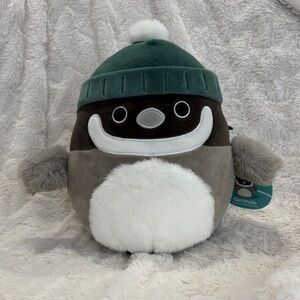 Gertrude the Penguin Squishmallow 9” Plush – Teal Hat – BNWT